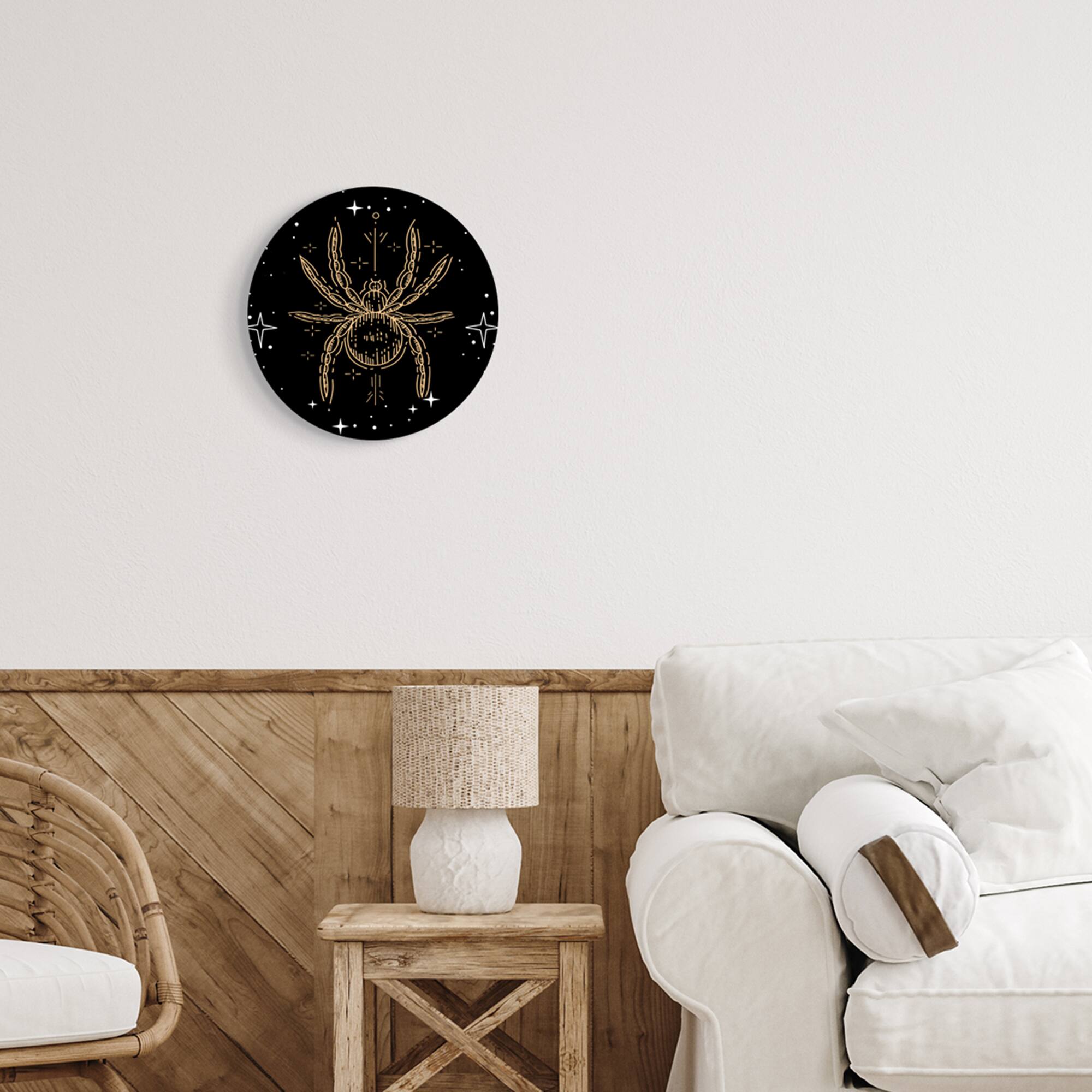 Stupell Industries Spider Motif Night Sky Stars Wall Plaque Art